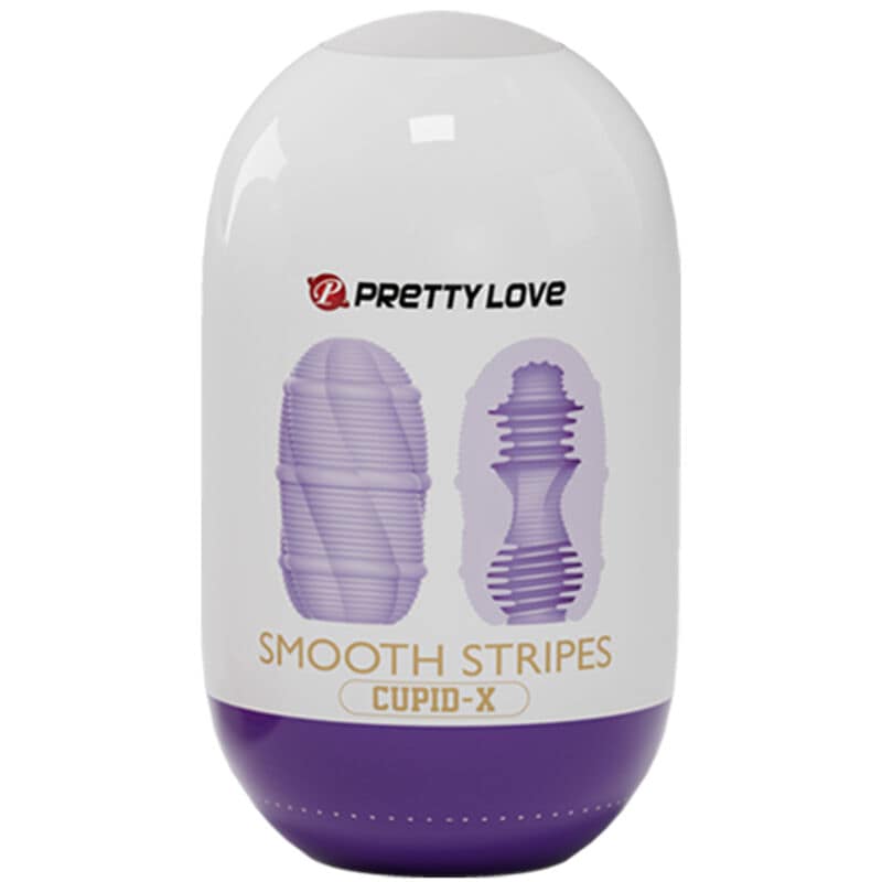 PRETTY LOVE - SMOOTH STRIPES CUPID MASTURBATOR EGG - Bild 3