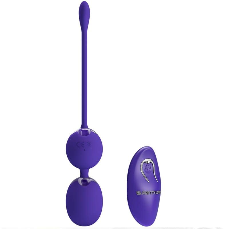 PRETTY LOVE - WILLIE YOUTH REMOTE CONTROL BALLS  VIOLET VIBRATION - Bild 2