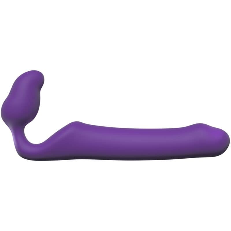 ADRIEN LASTIC - QUEENS STRAP-ON FLEXIBEL VIOLETT STORLEK L