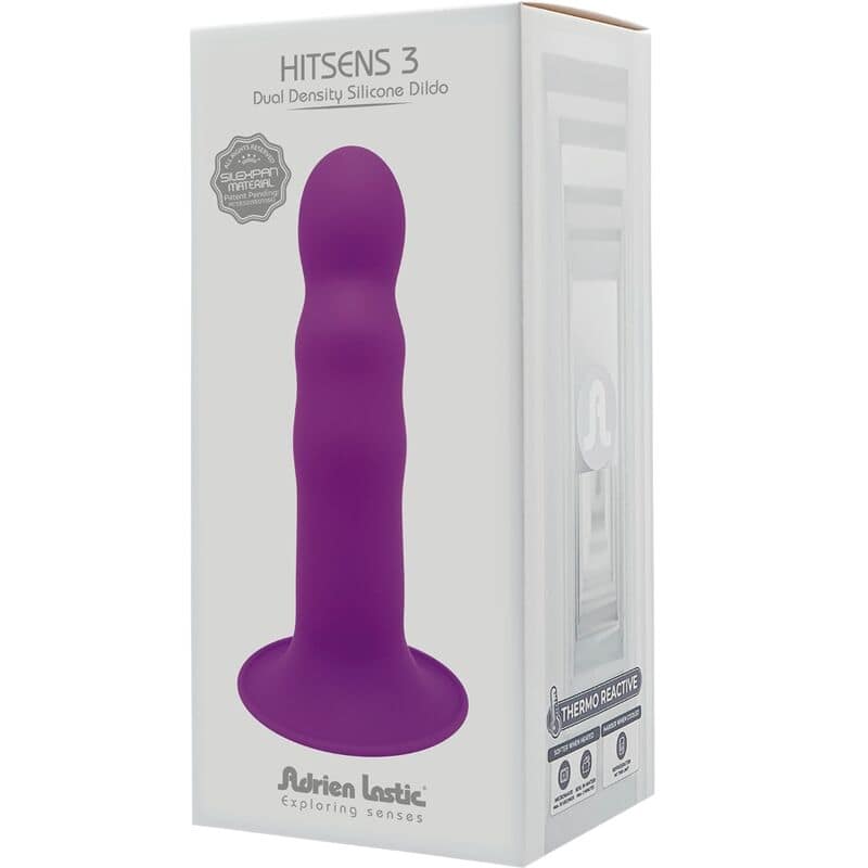 ADRIEN LASTIC - HITSENS 3 SILICONE DILDO VIOLET - Bild 4