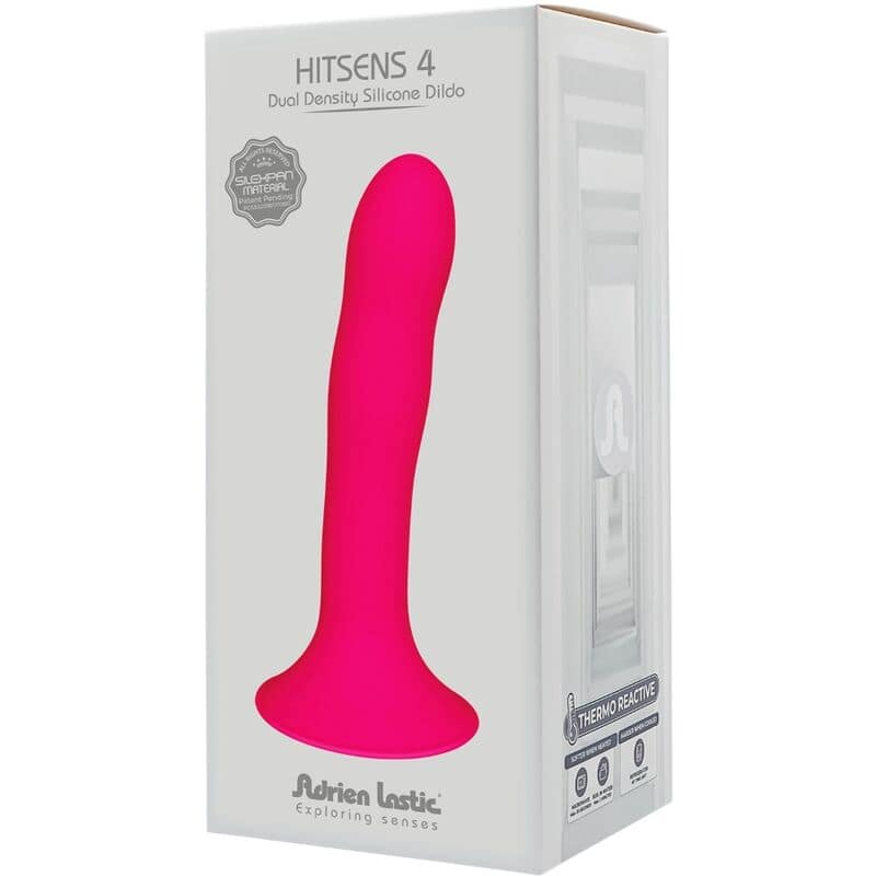ADRIEN LASTIC - HITSENS 4 SILICONE DILDO FUCHSIA - Bild 4