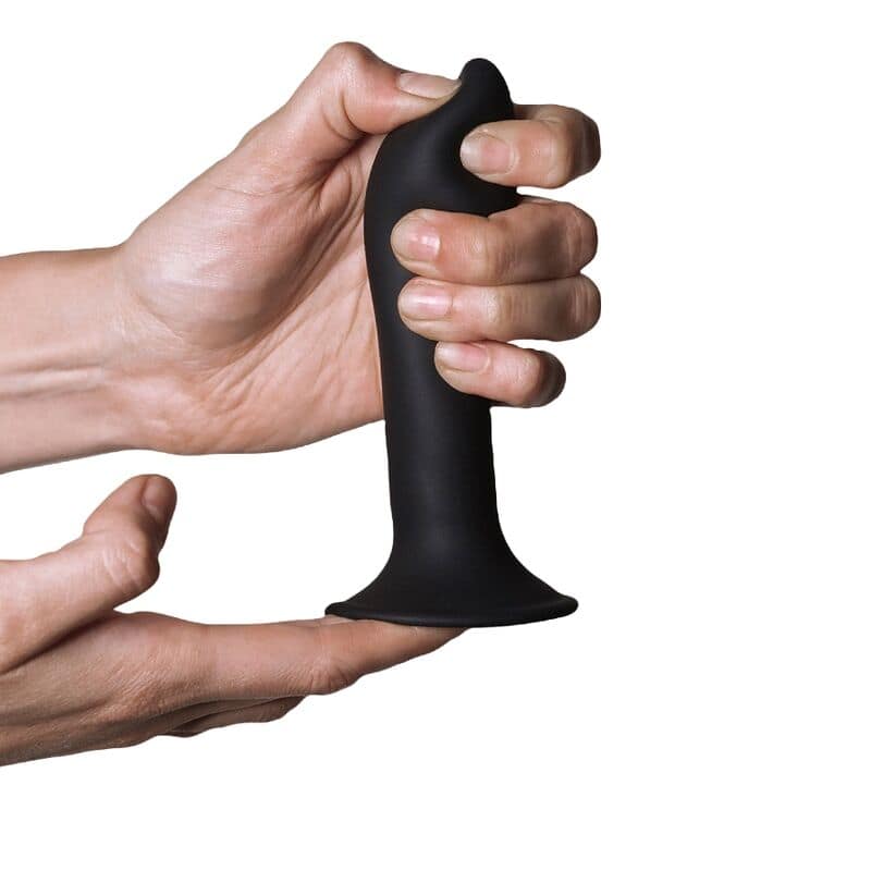 ADRIEN LASTIC - HITSENS 5 SILICONE DILDO BLACK - Image 3