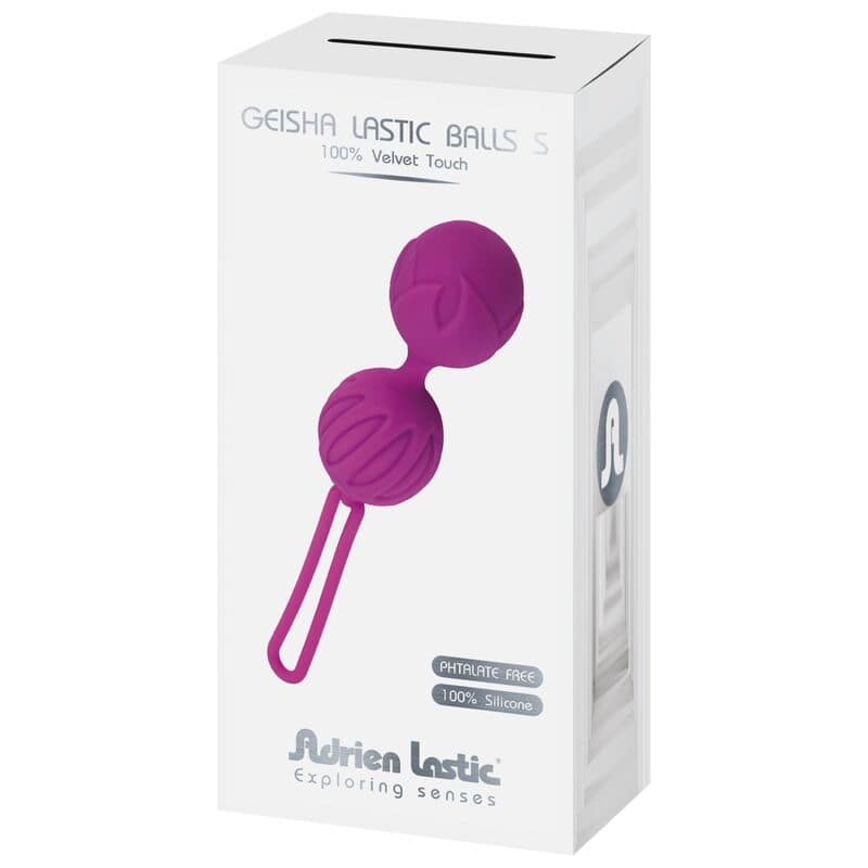 ADRIEN LASTIC - GEISHA LASTIC SILICONE BALLS SIZE S VIOLET - Image 2