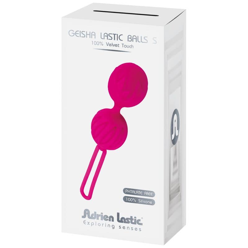 ADRIEN LASTIC - GEISHA LASTIC SILICONE BALLS SIZE S FUCHSIA - Image 2