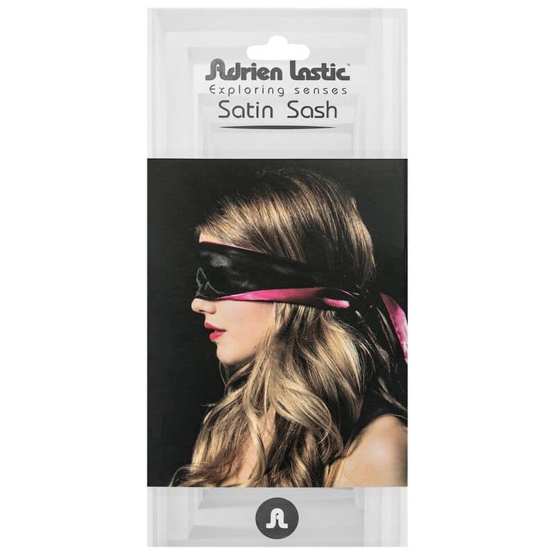 ADRIEN LASTIC - REVERSIBLE SATIN PINK/BLACK BANDAGE - Bild 2