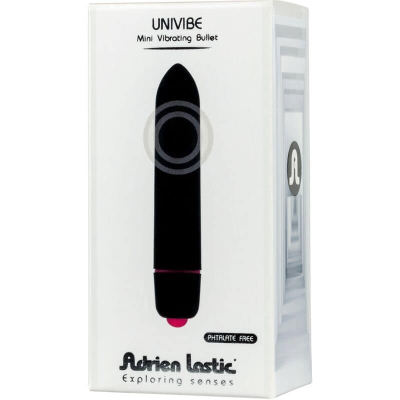 ADRIEN LASTIC - UNIVIBE MINI VIBRATING BULLET BLACK - Image 3