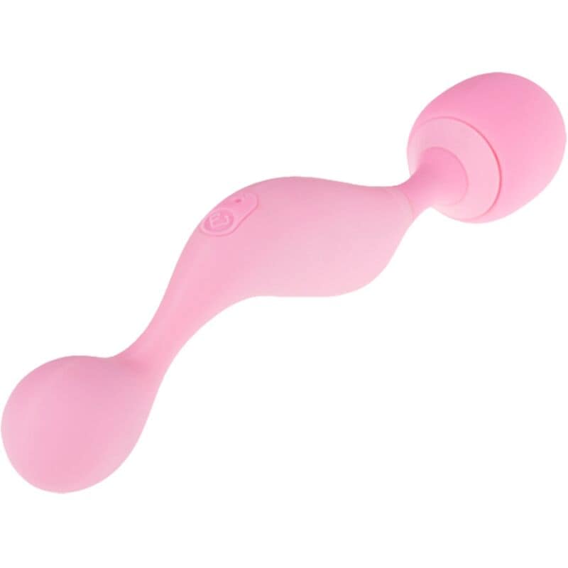 FEMINTIMATE - UNIVERSAL MASSAGER SILICONE VIBRATOR PINK - Bild 2
