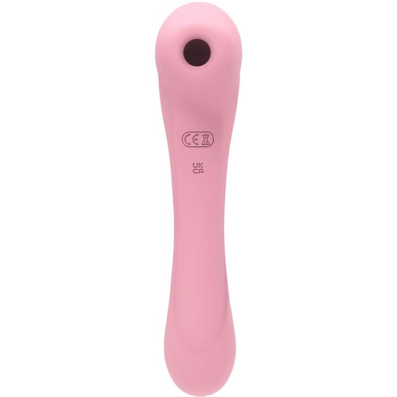 FEMINTIMATE - DAISY MASSAGER SUCTION AND VIBRATOR PINK - Image 3