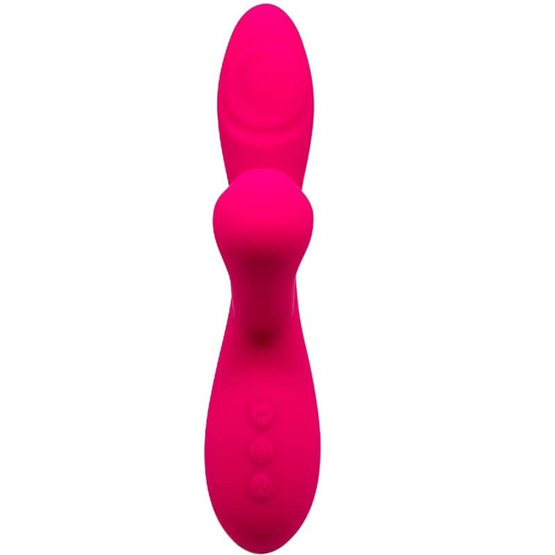 rabbitvibrator – detaljvy på spets/arm