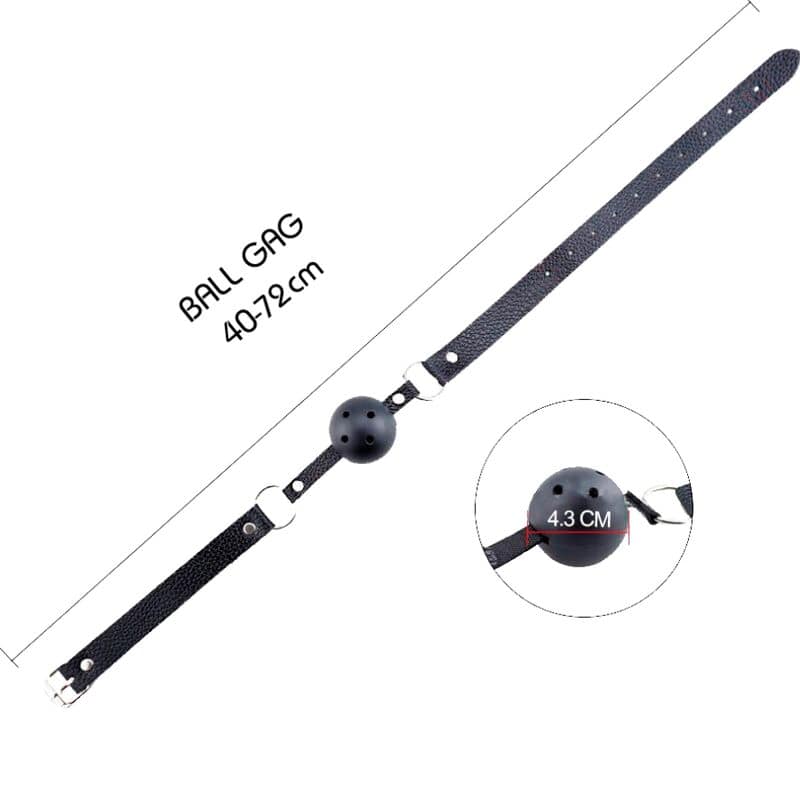 ALIVE - DISCRETION BREATHABLE GAG BLACK - Bild 2