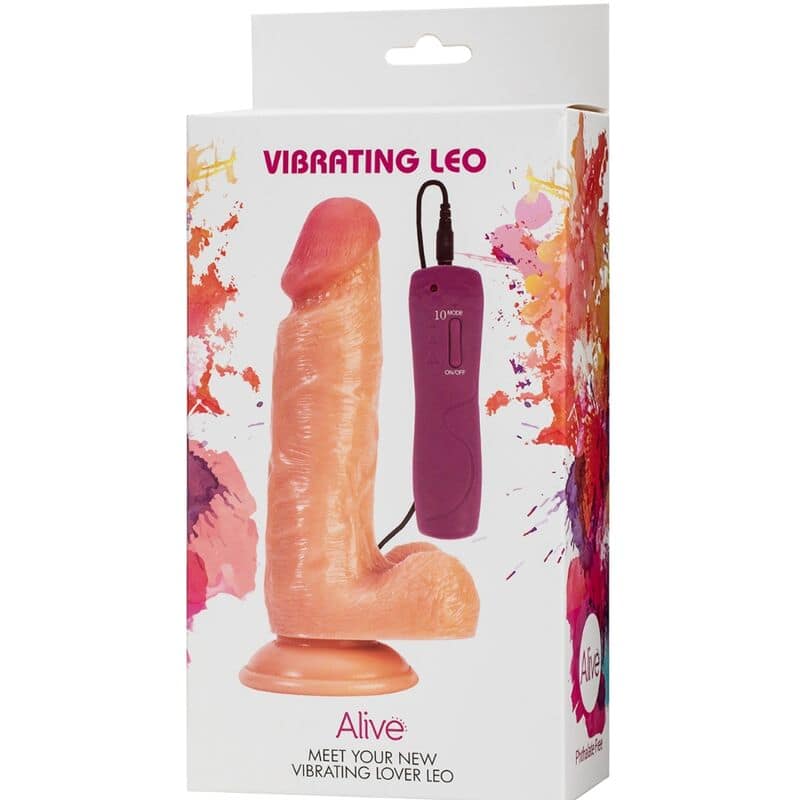 ALIVE - LEO REALISTIC PENIS VIBRATOR 17 CM - Image 2