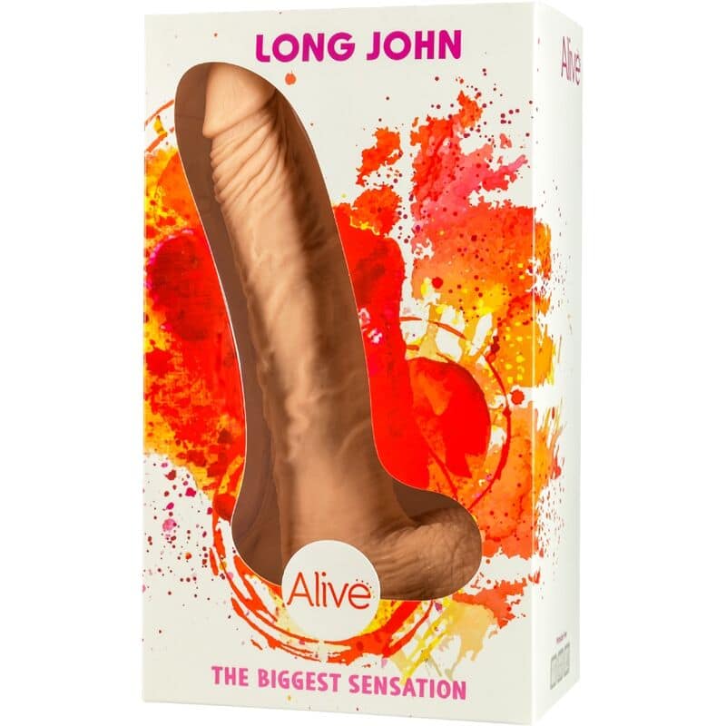 ALIVE - LONG JOHN REALISTIC PENIS 21.8 CM - Image 2