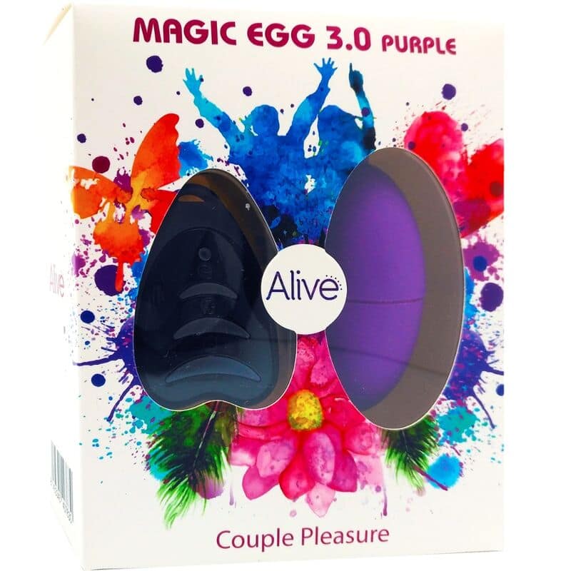 ALIVE - MAGIC EGG 3.0 VIBRATING EGG REMOTE CONTROL VIOLET - Bild 2