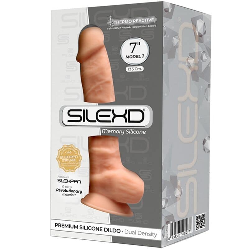 SILEXD - MODEL 1 REALISTIC PENIS PREMIUM SILEXPAN SILICONE 17.5 CM - Bild 3