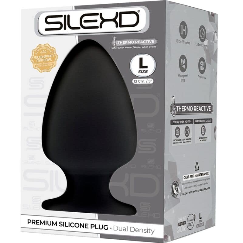 SILEXD - MODEL 1 ANAL PLUG PREMIUM SILEXPAN SILICONE PREMIUM THERMOREACTIVE SIZE L - Bild 2