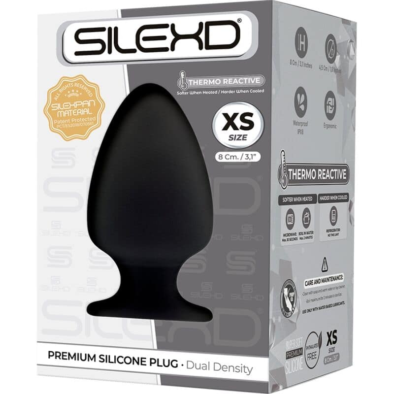 SILEXD - MODEL 1 ANAL PLUG PREMIUM SILEXPAN SILICONE PREMIUM THERMOREACTIVE SIZE XS - Image 2