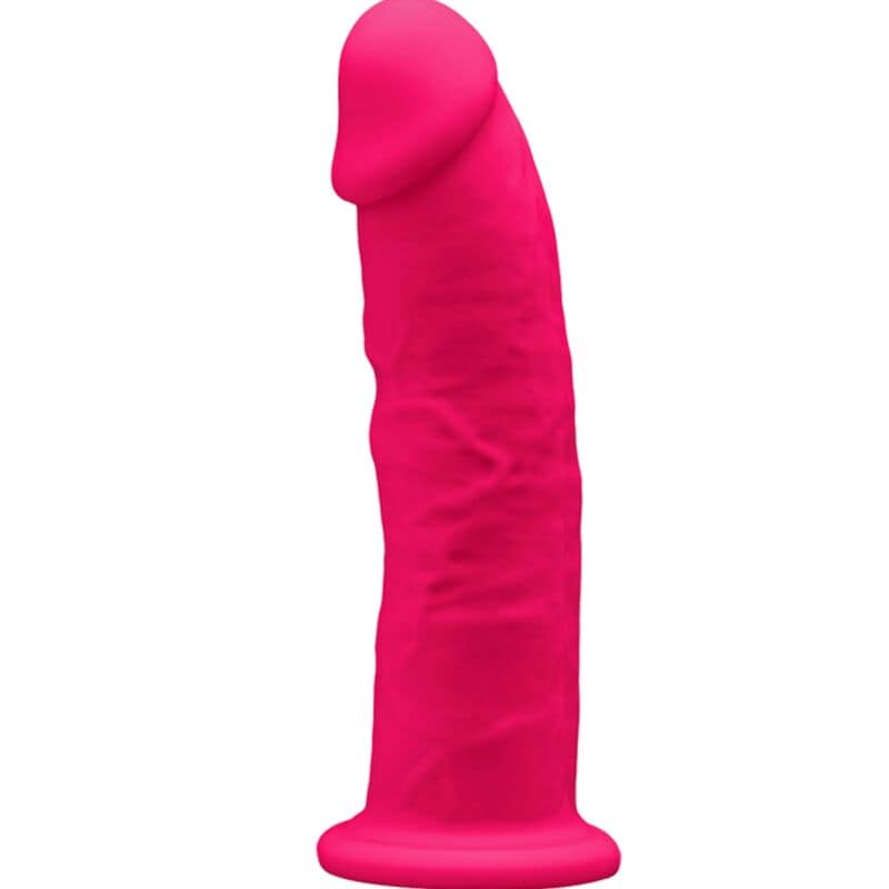 SILEXD - MODELL 2 REALISTISK PENIS PREMIUM SILEXPAN SILIKON FUCHSIA 15 CM