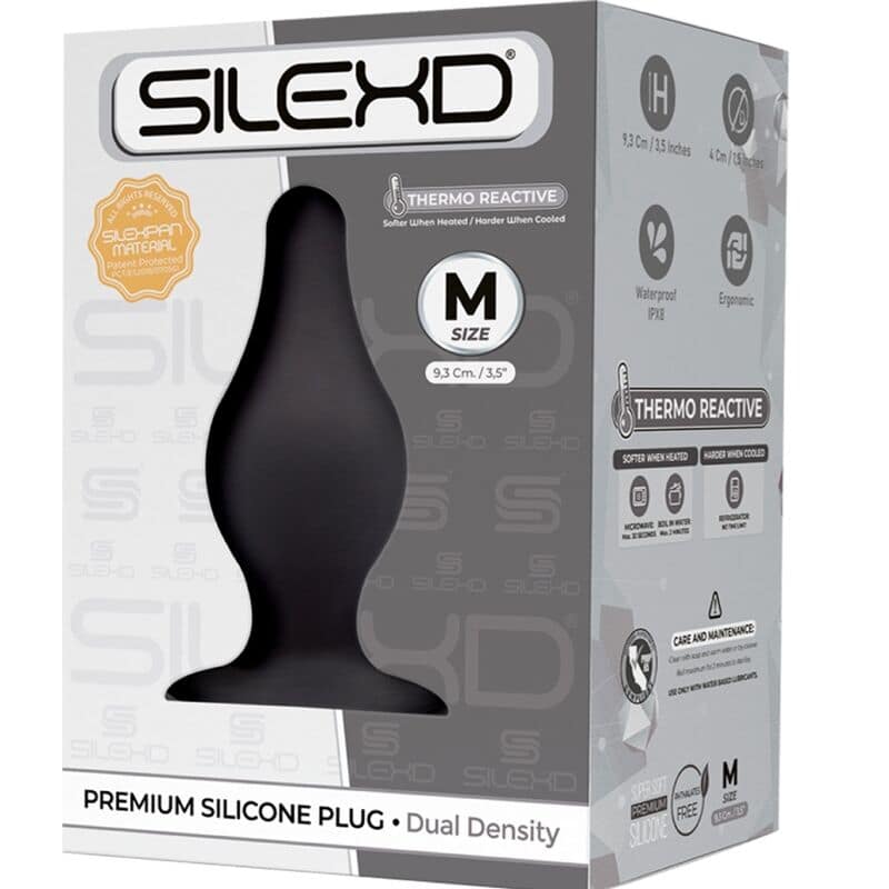 SILEXD - MODEL 2 ANAL PLUG PREMIUM SILEXPAN SILICONE PREMIUM THERMOREACTIVE SIZE M - Image 2