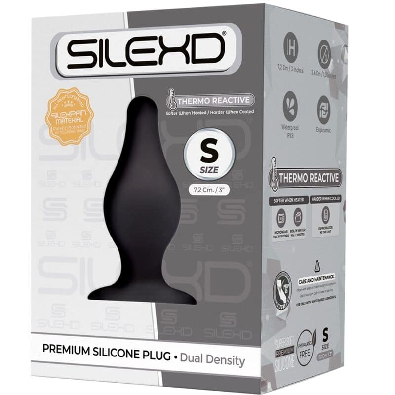 SILEXD - MODEL 2 ANAL PLUG PREMIUM SILEXPAN SILICONE PREMIUM THERMOREACTIVE SIZE S - Image 2