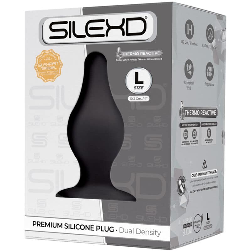 SILEXD - MODEL 2 ANAL PLUG PREMIUM SILEXPAN SILICONE PREMIUM THERMOREACTIVE SIZE L - Image 2