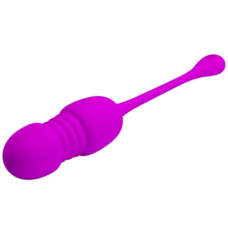 PRETTY LOVE - CALLIE PURPLE RECHARGEABLE VIBRATING EGG - Image 3