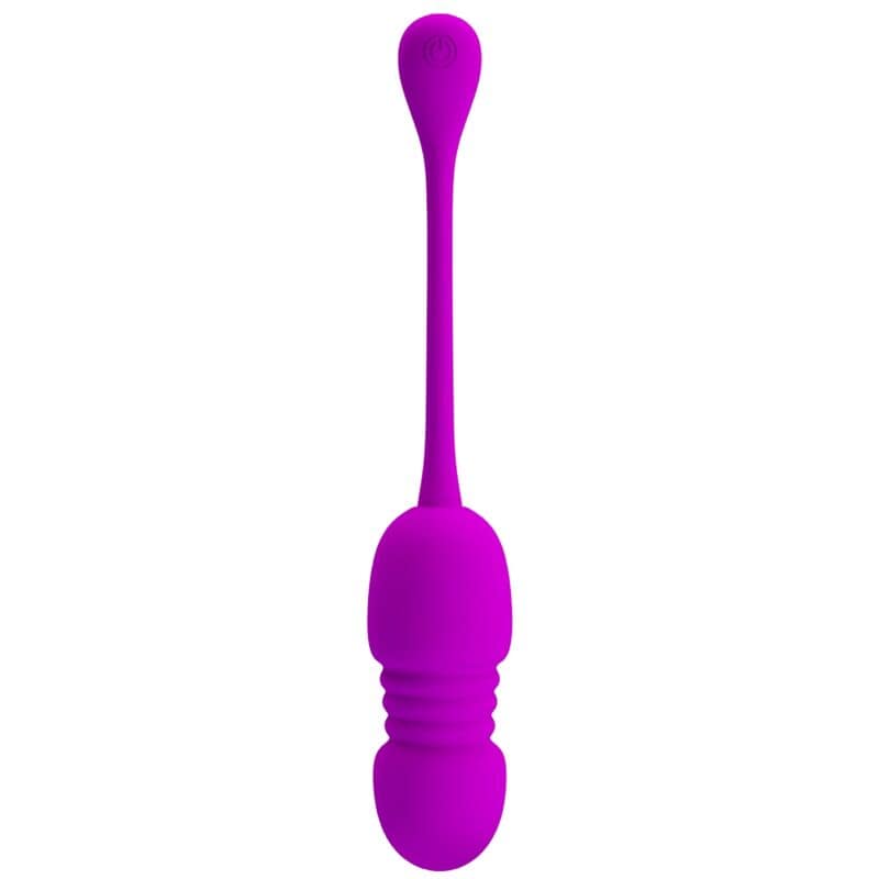 PRETTY LOVE - CALLIE PURPLE RECHARGEABLE VIBRATING EGG - Image 2