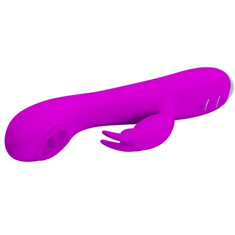 PRETTY LOVE - RACHEL RECHARGEABLE VIBRATOR WITH PURPLE SUCTION CUP - Image 2