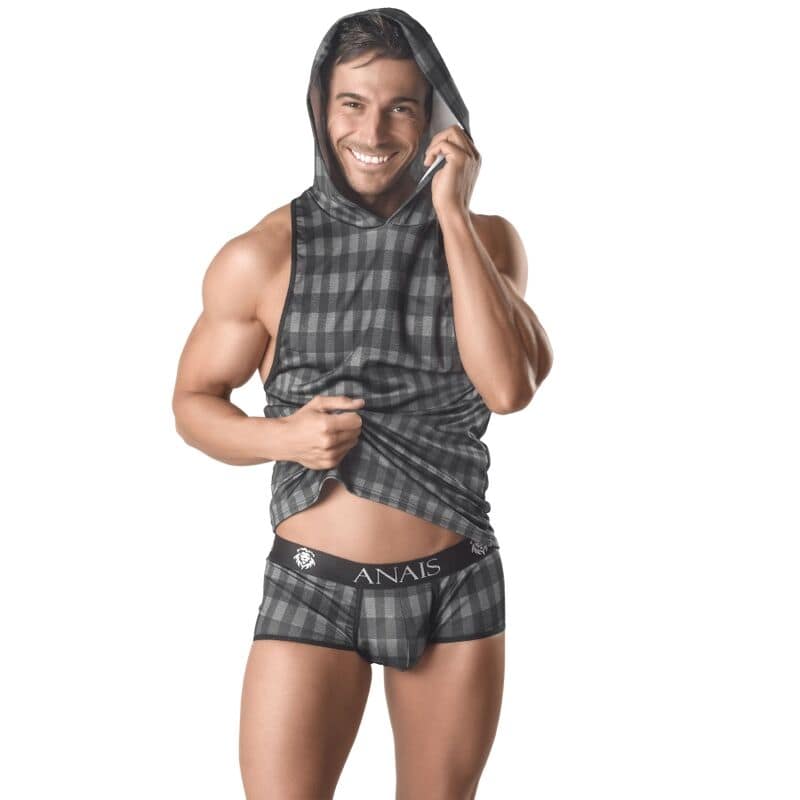 ANAIS MÄN - AEGIS CAMISETA MED KAPUSCHONG S