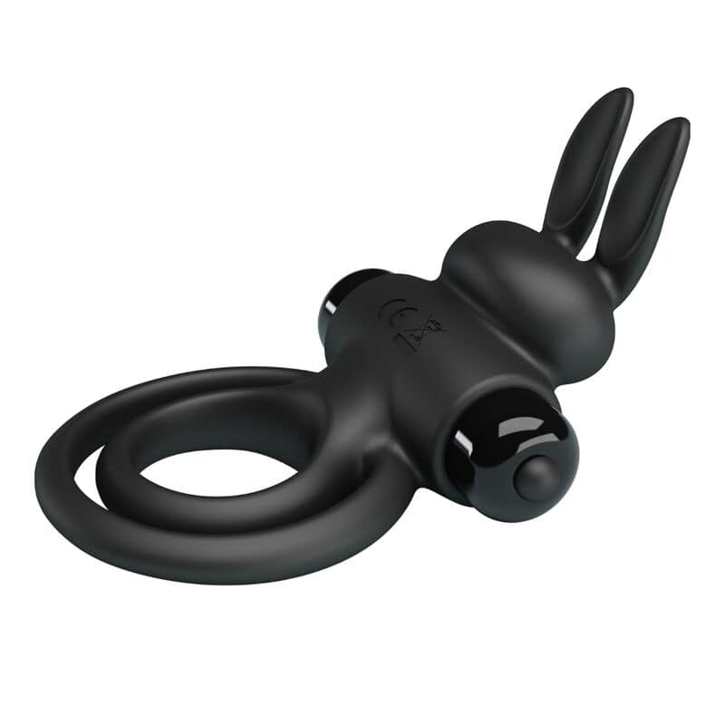 PRETTY LOVE - VIBRATOR III RABBIT RING FOR BLACK PENIS - Bild 4