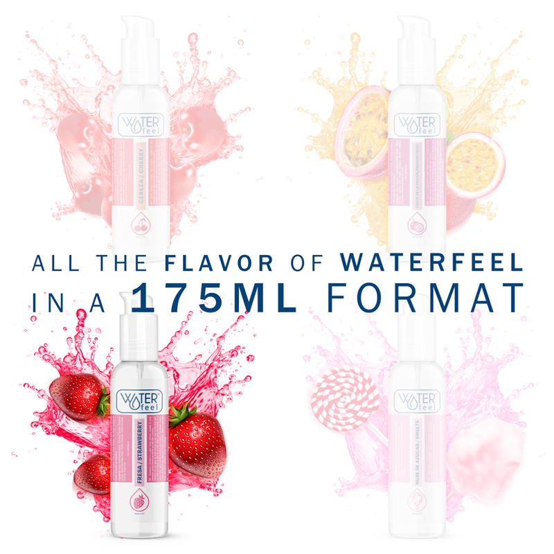 WATERFEEL - STRAWBERRY WATER BASED LUBRICANT 175 ML - Image 2
