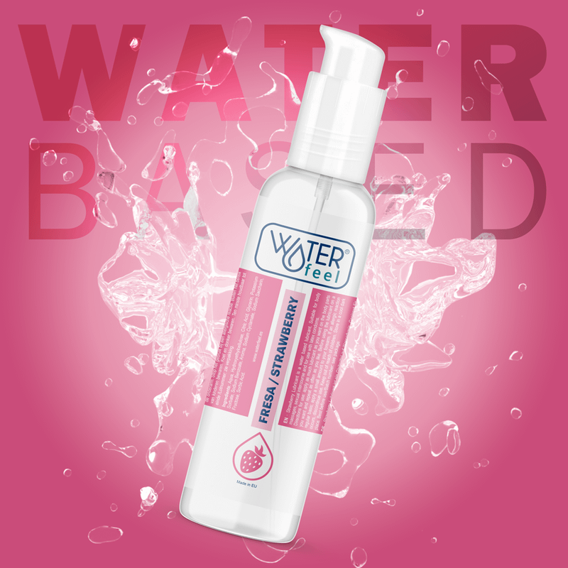 WATERFEEL - STRAWBERRY WATER BASED LUBRICANT 175 ML - Image 4