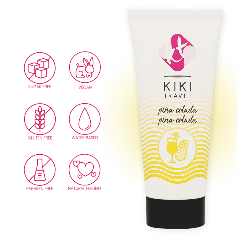 KIKÍ TRAVEL - PINA COLADA LUBRICANT 50 ML - Bild 4