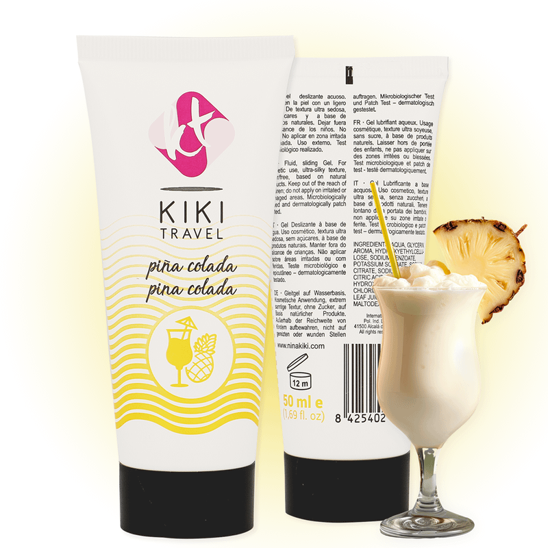 KIKÍ TRAVEL - PINA COLADA LUBRICANT 50 ML - Bild 2