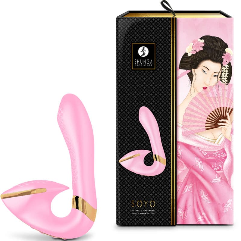 SHUNGA - SOYO MASAJEADOR INTIMO ROSA - Image 3