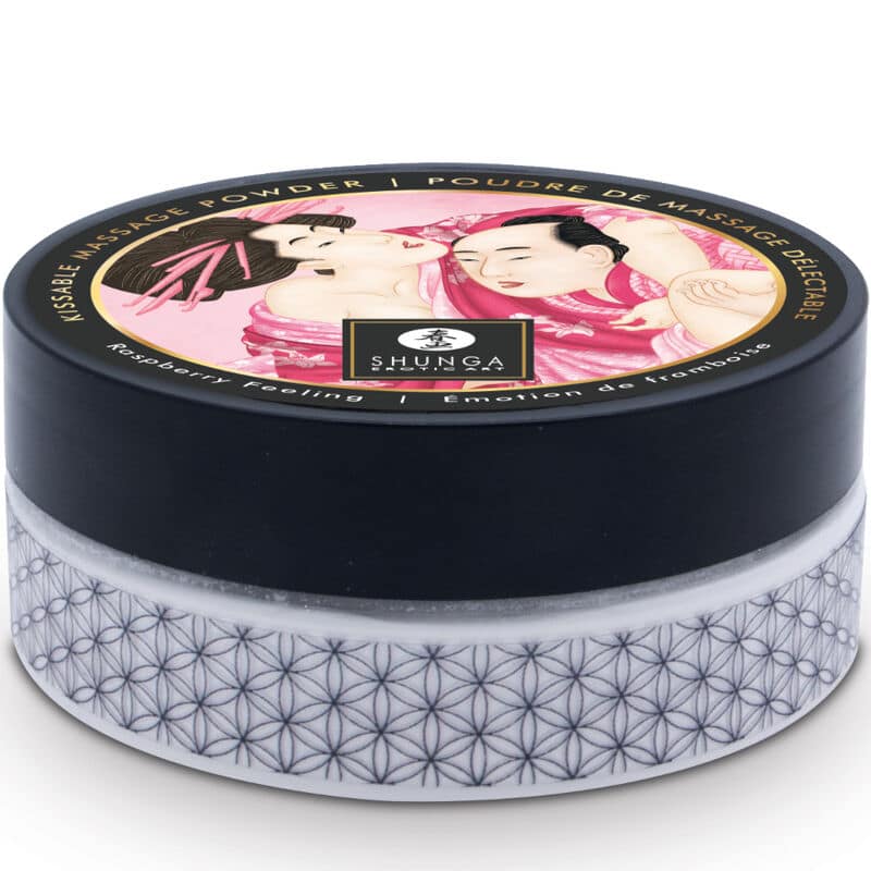 SHUNGA - EDIBLE MASSAGE POWDER KIT RASPBERRY - Bild 2