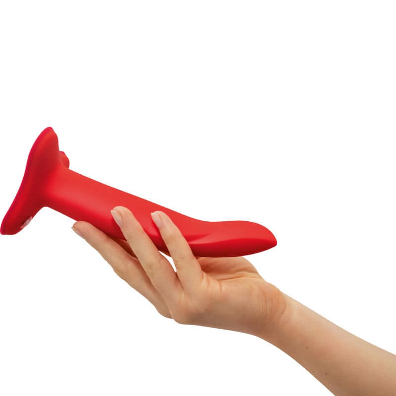 FUN FACTORY - LIMBA FLEXIBLE DILDO RED SIZE M - Image 4