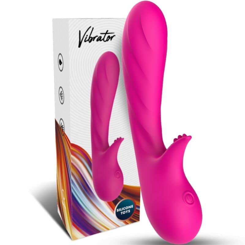 ARMONY - ROMANCE VIBRATOR WITH STIMULATOR FUCHSIA - Image 5