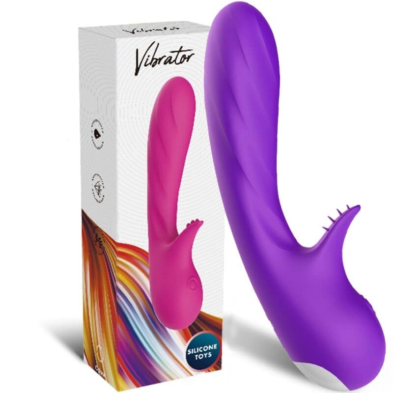 ARMONY - ROMANCE VIBRATOR WITH STIMULATOR PURPLE - Image 5