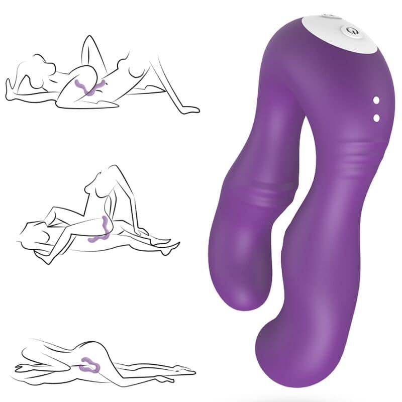 ARMONY - SERAPH VIBRATOR DOUBLE REMOTE CONTROL PURPLE - Image 2