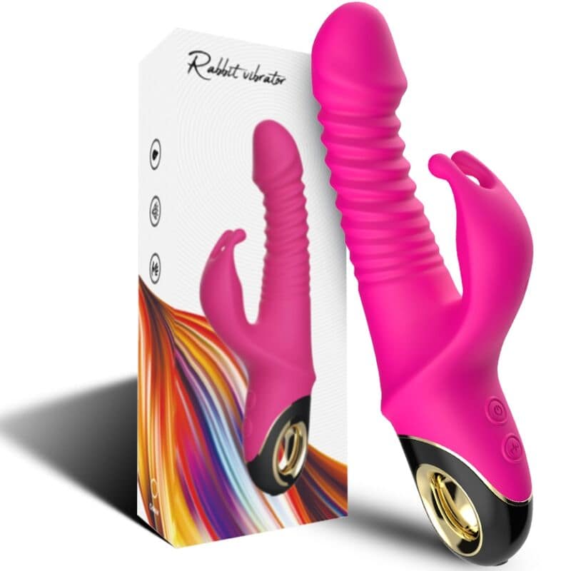ARMONY - ZING DILDO VIBRATOR RABBIT FUCHSIA - Image 5