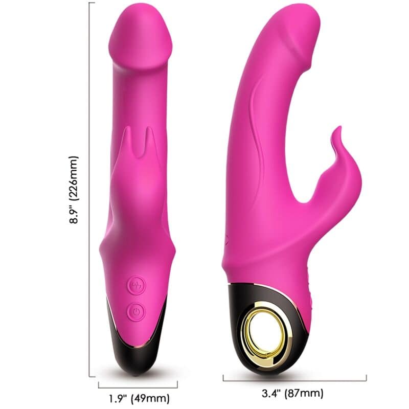 ARMONY - METEROR DILDO VIBRATOR KANIN ROTATOR FUCHSIA