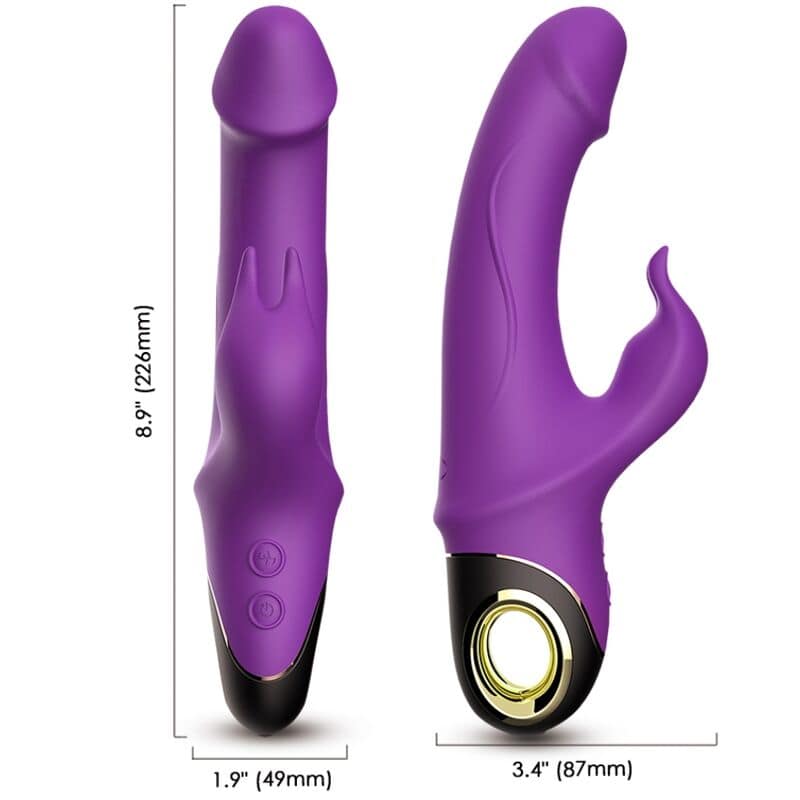 ARMONY - METEROR DILDO VIBRATOR KANIN ROTATOR LILA