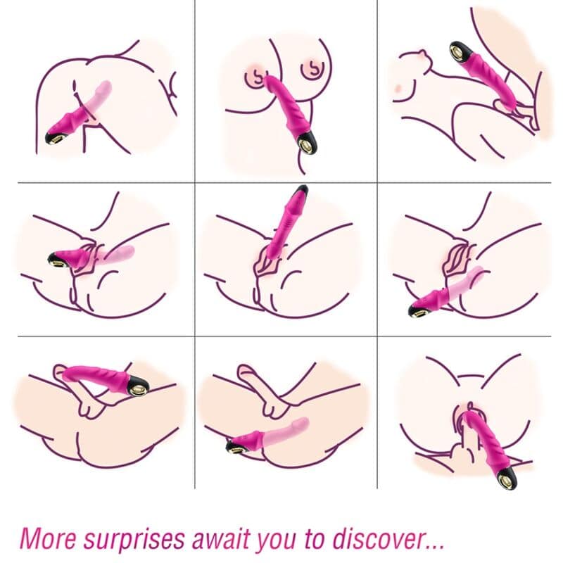 ARMONY - JOYBLADE DILDO VIBRATOR ROTATOR FUCHSIA - Bild 2