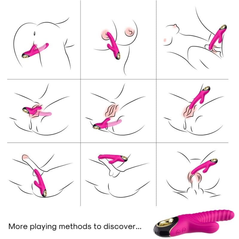 ARMONY - ETERNITY VIBRATOR SILICONE FUCHSIA - Image 2