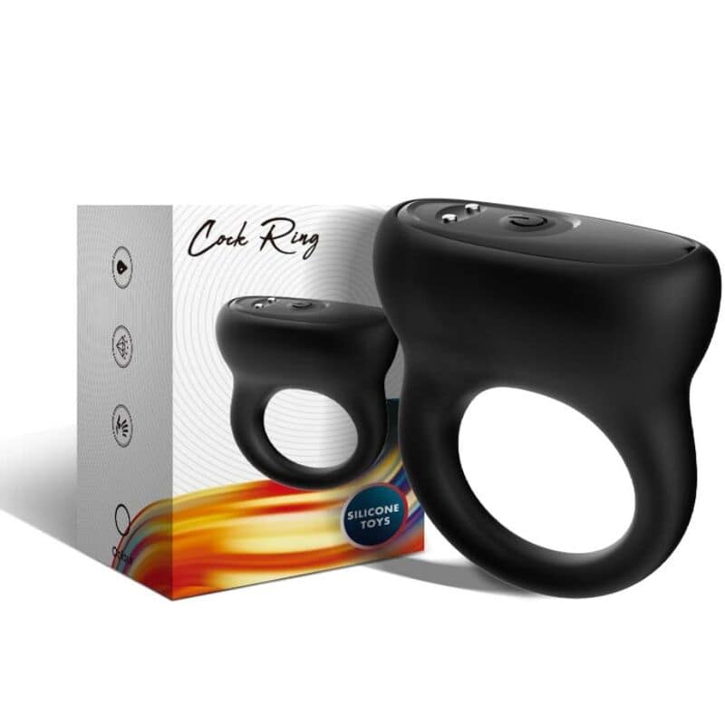 ARMONY - RING VIBRATOR BLACK - Image 5
