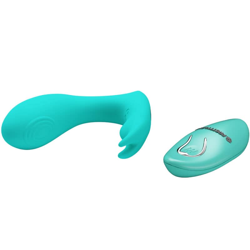 PRETTY LOVE - IDABELLE VIBRATION  PULSATION REMOTE CONTROL BLUE - Bild 3