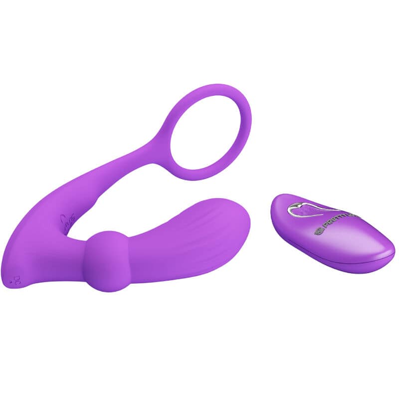 PRETTY LOVE - WARREN VIOLET ANAL RING VIBRATOR - Image 3