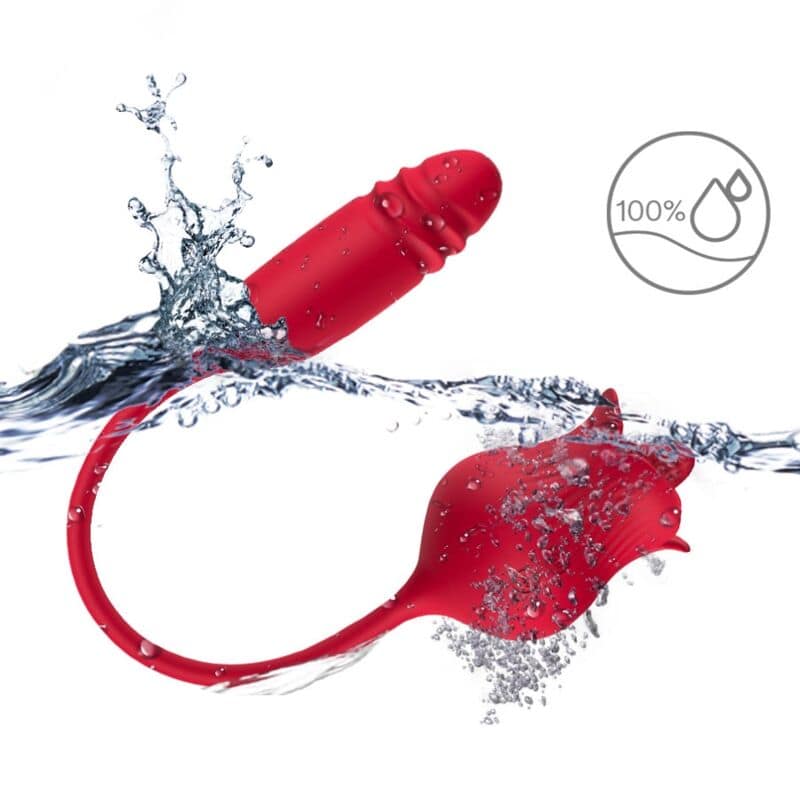 ARMONY - ROSELIP LICKING VIBRATING CLIT VIBRATOR RED - Bild 3