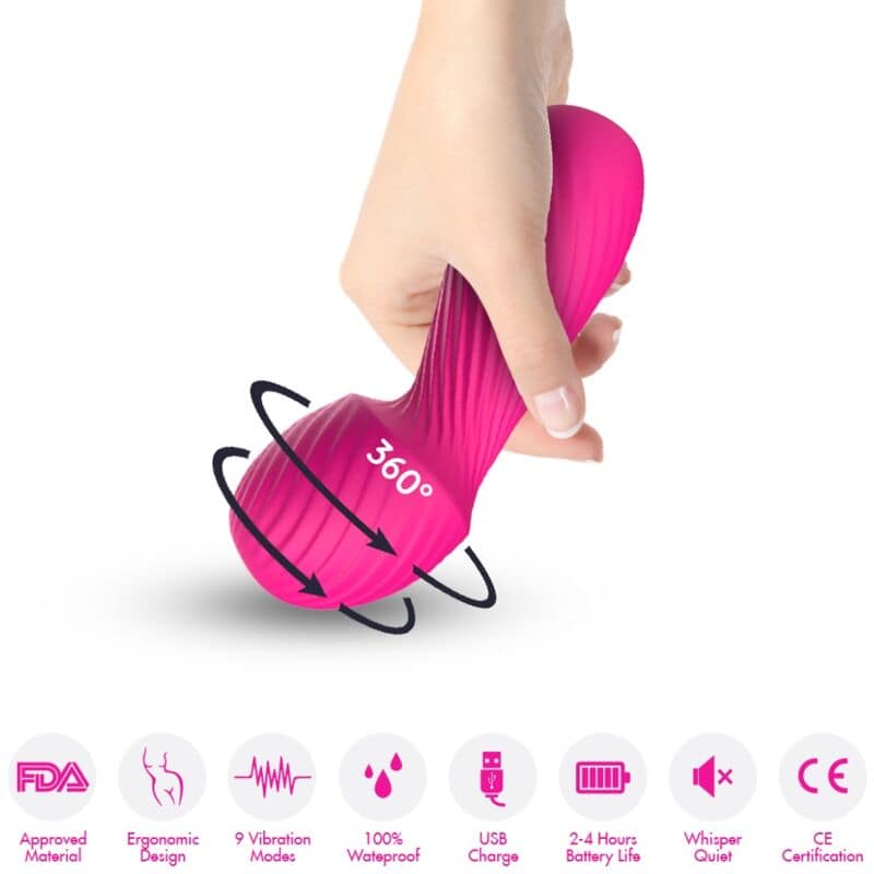 ARMONY - DAZZLE MASSAGER  VIBRATOR SMALL FUCHSIA - Bild 2