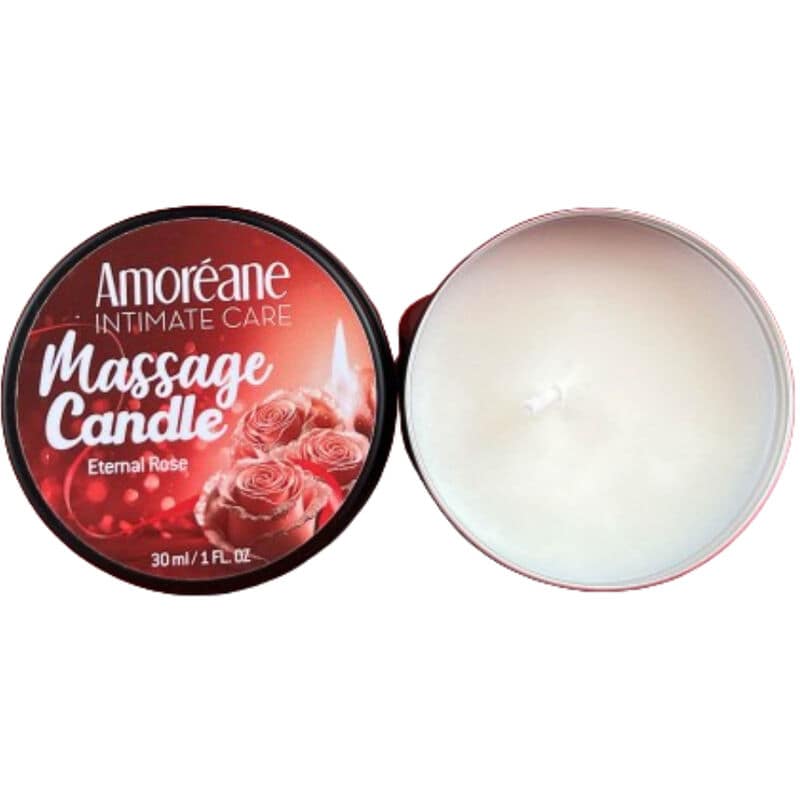 AMOREANE - MASSAGE CANDLE ETERNAL ROSE 30 ML - Bild 2